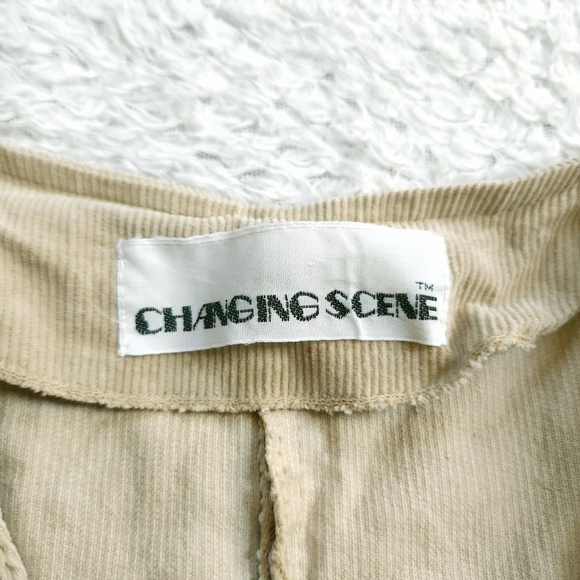 Vintage Changing Scene Corduroy Vest - Picture 5 of 5